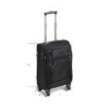 BETA Trolley tamanho de cabine com 4 rodas duplas, cadeado TSA, entrada USB + tomada 3.5-mm BETA Trolley tamanho de cabine com 4 rodas duplas, cadeado TSA, entrada USB + tomada 3.5-mm