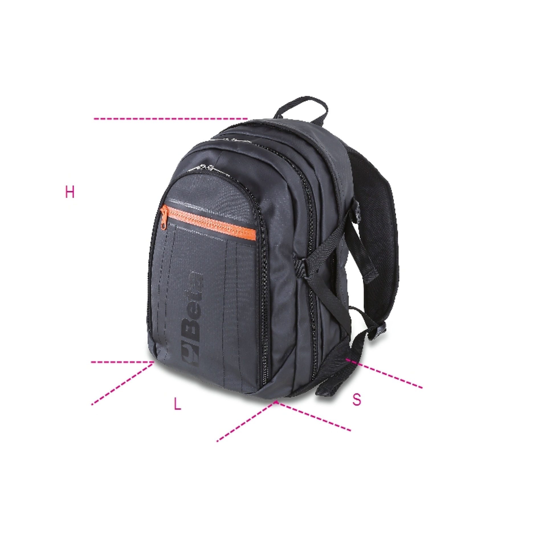 BETA Mochila revestida a poliéster /Oxford 600D polyester, dimensões 50x33x16 cm BETA Mochila revestida a poliéster /Oxford 600D polyester, dimensões 50x33x16 cm