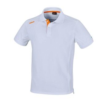 BETA Polo com dois botes, em algodo jersey, 200g/m2