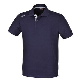 BETA Polo com dois botes, em algodo jersey,200g/m2