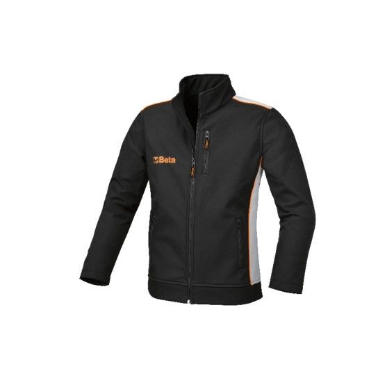 BETA Casaco Softshell, 100% poliester, 320g/m2, revestimento externo triplo (3 camadas) em microfibr