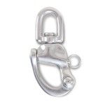 BETA Gancho desengate rápido com olhal rotativo aço inox AISI 316 BETA Gancho desengate rápido com olhal rotativo aço inox AISI 316