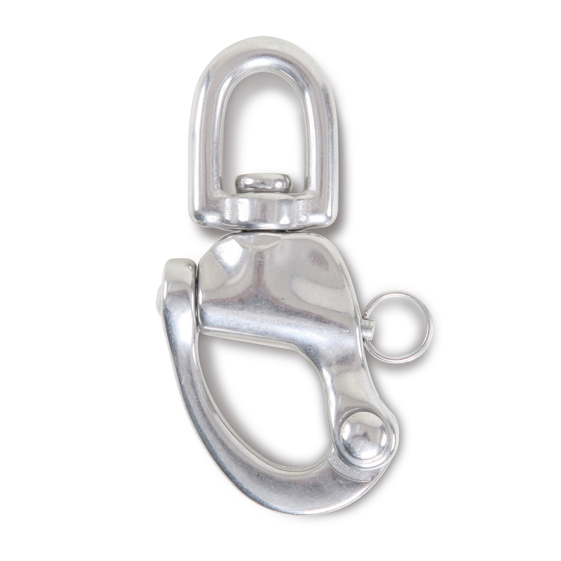 BETA Gancho desengate rápido com olhal rotativo aço inox AISI 316 BETA Gancho desengate rápido com olhal rotativo aço inox AISI 316