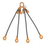 BETA Lingas de corrente, 4 secções, ganchos clevis com autobloqueio, grau 8 BETA Lingas de corrente, 4 secções, ganchos clevis com autobloqueio, grau 8