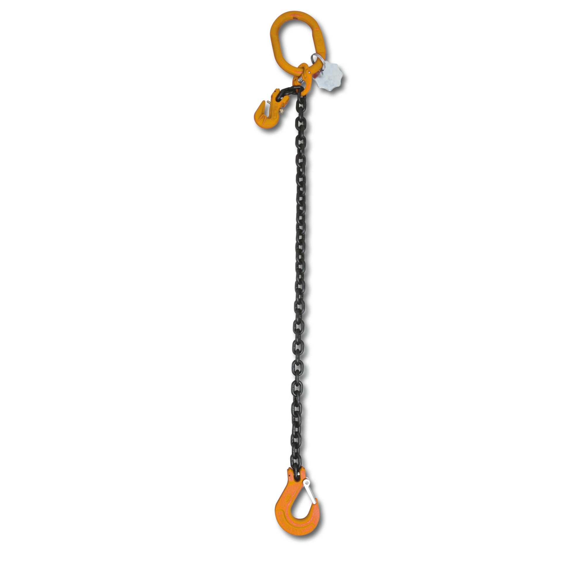 BETA Lingas de corrente, 1 secção, com gancho Clevis, em estojo de plástico BETA Lingas de corrente, 1 secção, com gancho Clevis, em estojo de plástico