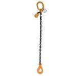 BETA Lingas de corrente, 1 secção, com ganchos de autobloqueio e clevis, grau 8 BETA Lingas de corrente, 1 secção, com ganchos de autobloqueio e clevis, grau 8