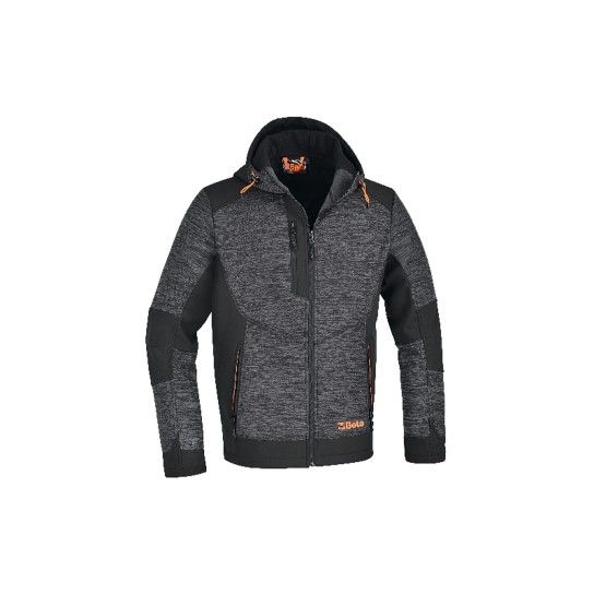 BETA Sweatshirt de l tcnica com inseres de tecido softshell, para manter o calor e o conforto em