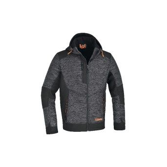 BETA Sweatshirt de l tcnica com inseres de tecido softshell, para manter o calor e o conforto em