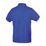 BETA Camisola tipo polo com trs botes, 100%algodo,200g/m2, azul