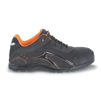 BETA Sapatos em pele Nubuck, impermeveis com sola em borracha e rebordo em PU macio