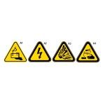BETA Sinais de alerta em alum�nio