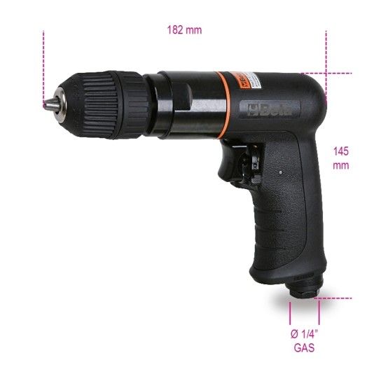 BETA Berbequim pneum�tico revers�vel, em material comp�sito