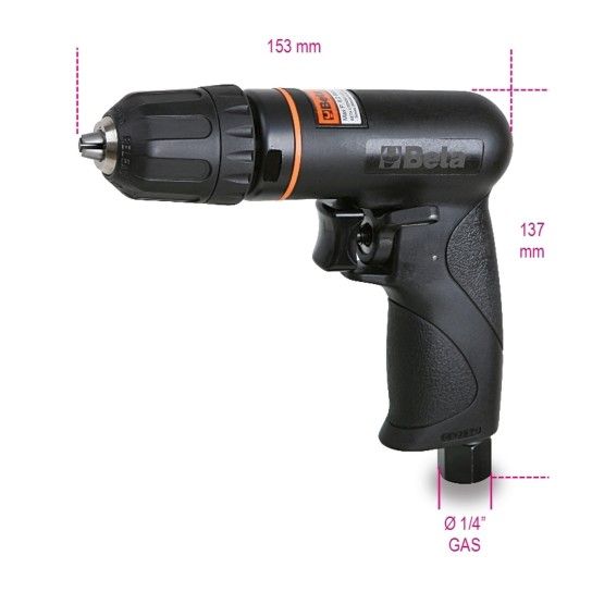 BETA Berbequim pneum�tico revers�vel, em material comp�sito