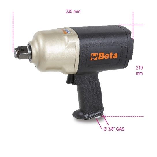 BETA Chave de impacto pneumática reversível, em material compósito BETA Chave de impacto pneumática reversível, em material compósito