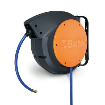BETA Enrolador de tubo automtico, corpo em plstico anti-impacto, para utilizao com ar comprimido