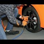 BETA Enrolador de tubo automtico, corpo em plstico anti-impacto, para utilizao com ar comprimido