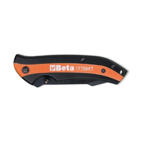BETA Canivete, mini l�mina em a�o inox, punho com inserts em fibra de vidro ��em estojo