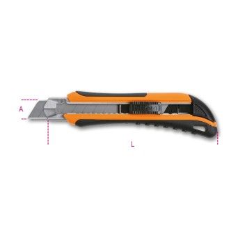 BETA X-acto com 6 lminas de substituio bi-material