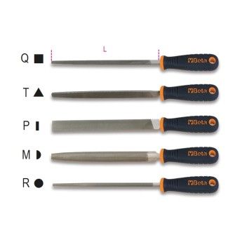 BETA Limas quadradas bastardas, com punho