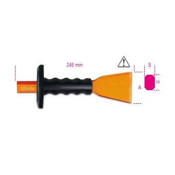 BETA Talhadeiras largas com punho de proteco