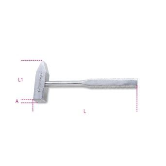 BETA Martelo para mecnico tipo alemo, em ao inox