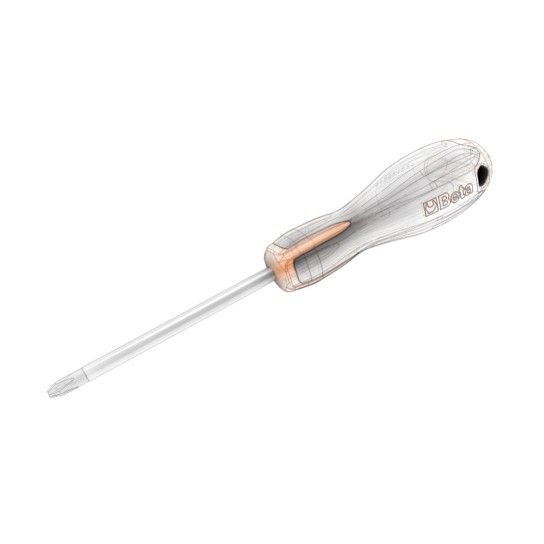 BETA Chave Evox, para parafusos de perfil Phillips®, cromada, ponta preta BETA Chave Evox, para parafusos de perfil Phillips®, cromada, ponta preta