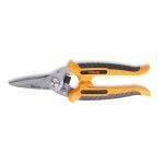 BETA Tesoura multiusos, lminas direitas em ao inox, com micro-dentado