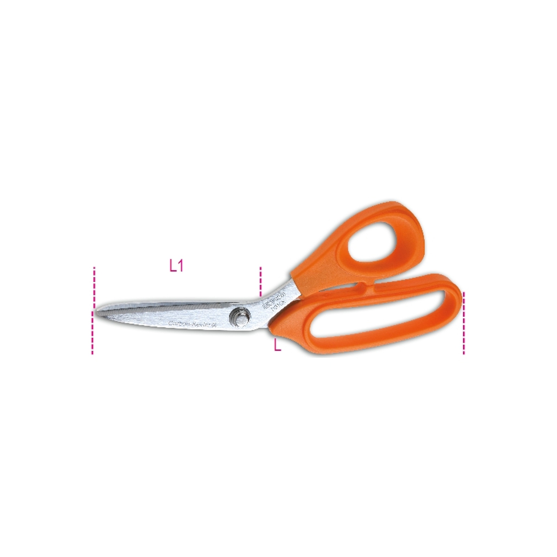 BETA Tesoura para Kevlar� e fibra �ptica