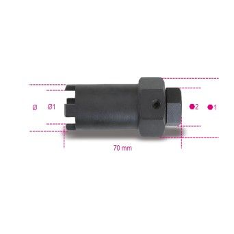 BETA Chave de caixa para porta-injectores