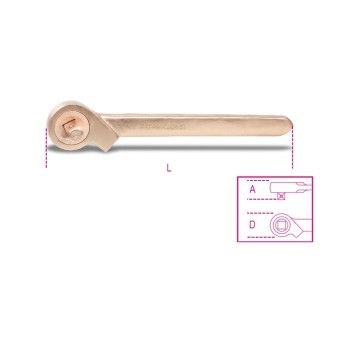 BETA Roquete reversvel anti-fasca encabadouro 3/4"