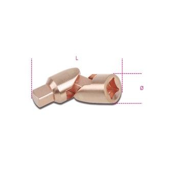 BETA Cardan anti-fasca com quadras macho e fmea de 1/2"