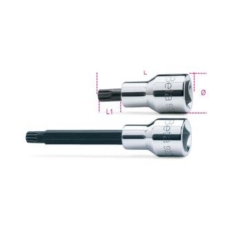 BETA Chaves de caixa com ponta macho de perfil XZN