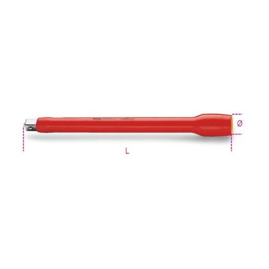 BETA Extenso com quadras macho e fmea de 1/2
