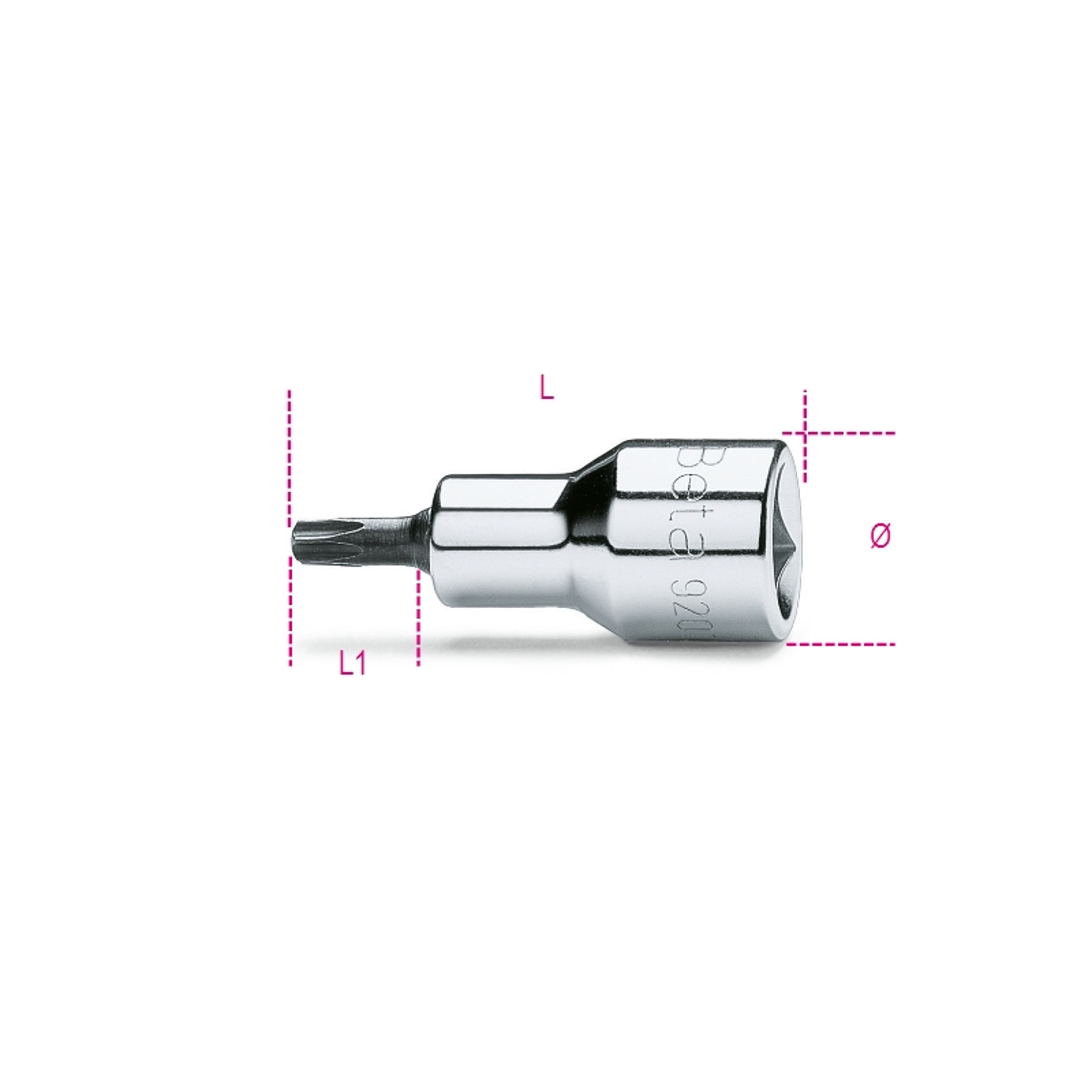 BETA Chaves de caixa com ponta macho de perfil Torx® BETA Chaves de caixa com ponta macho de perfil Torx®