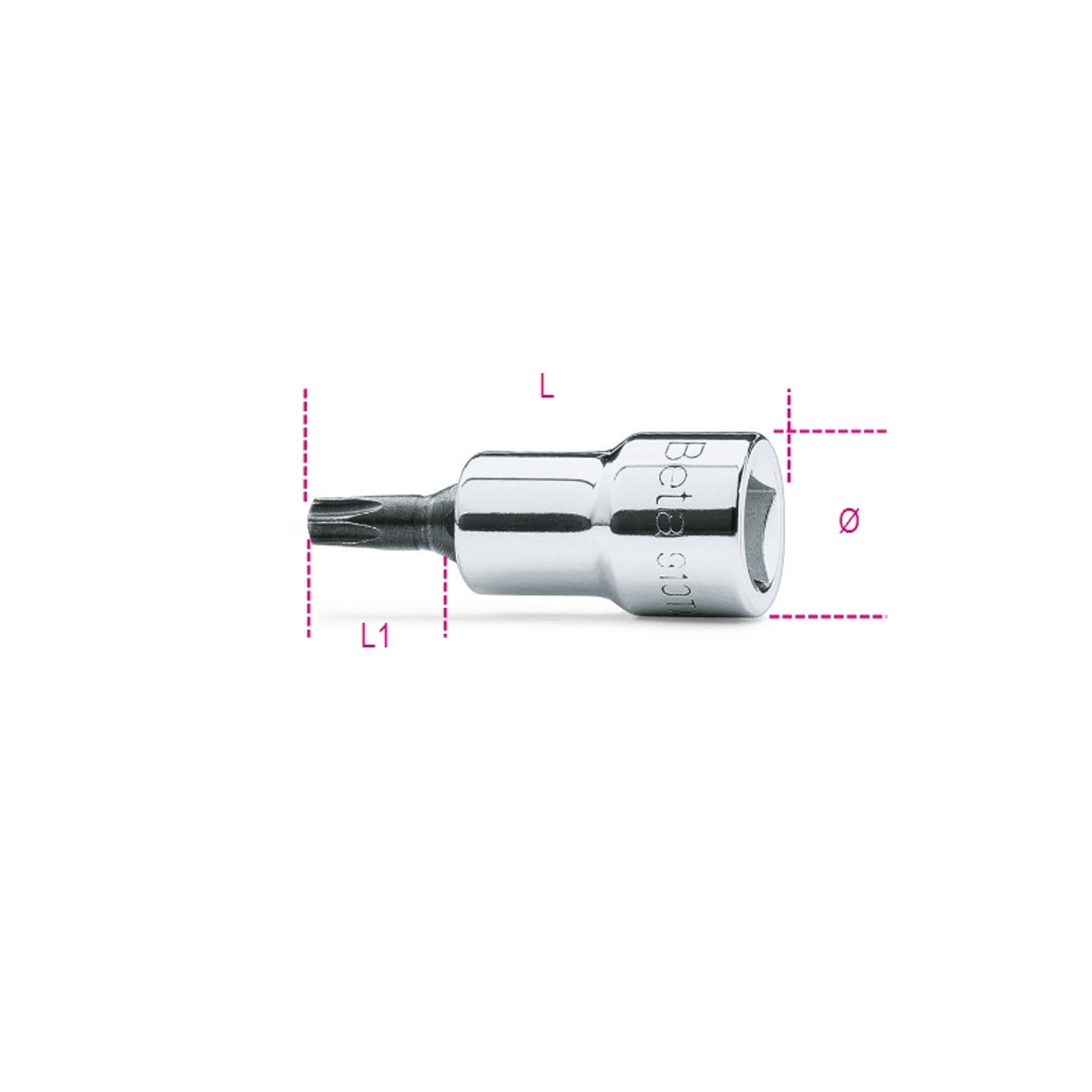 BETA Chaves de caixa com ponta macho de perfil Torx® BETA Chaves de caixa com ponta macho de perfil Torx®