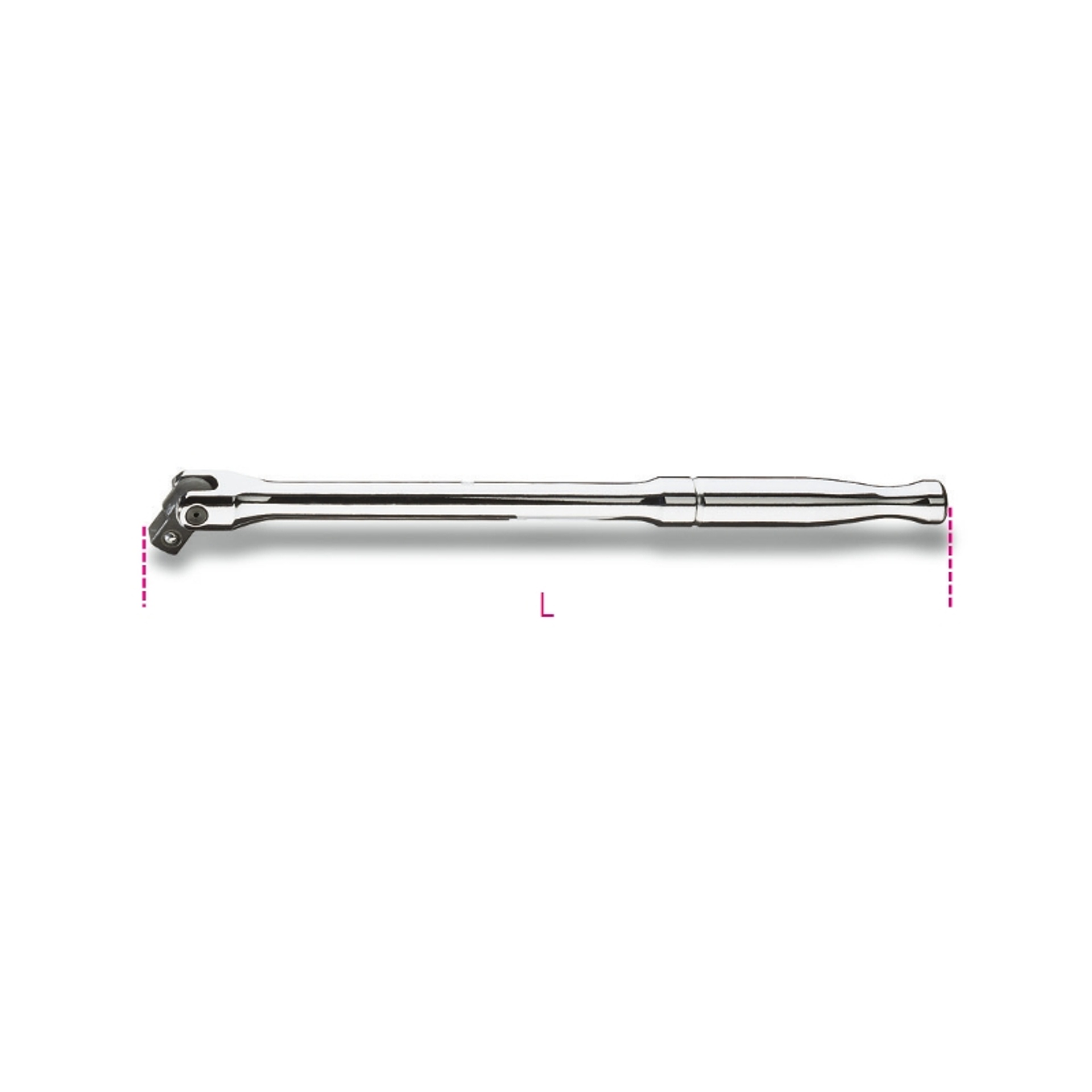 BETA Cabo articulado com punho met�lico, quadra de 3/8�