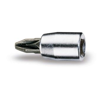 BETA Chaves de caixa com ponta para parafusos Pozidriv-Supadriv cromadas, inserts polidos