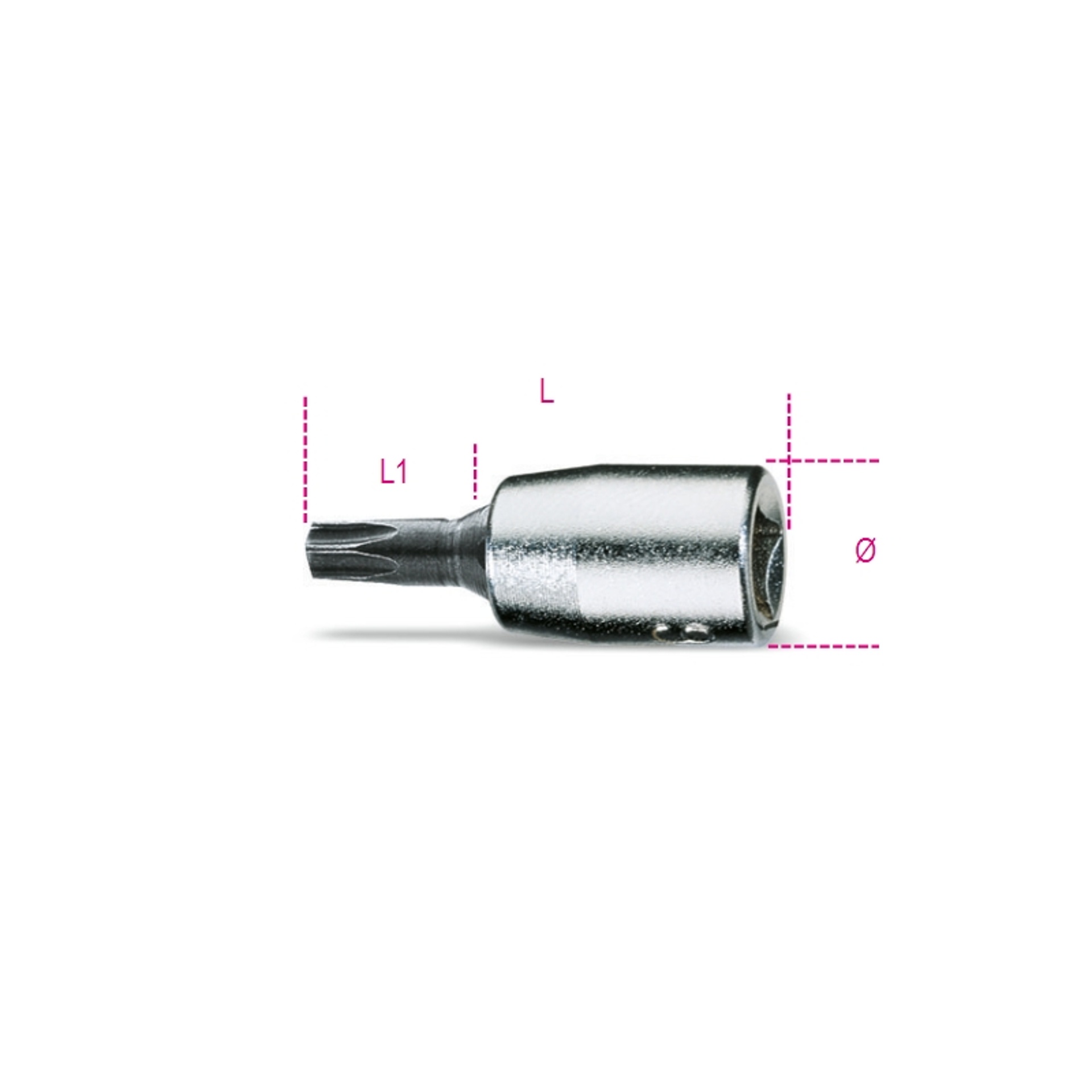 BETA Chaves de caixa com ponta macho de perfil Torx® BETA Chaves de caixa com ponta macho de perfil Torx®