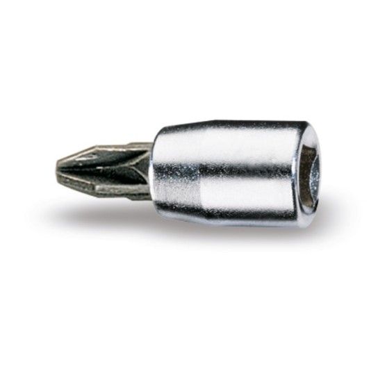 BETA Chaves de caixa com ponta para parafusos Pozidriv-Supadriv cromadas, inserts polidos