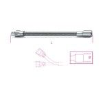 BETA Extensão flexível com quadras macho e fêmea de 1/4” BETA Extensão flexível com quadras macho e fêmea de 1/4”