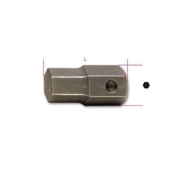 BETA Pontas de impacto sextavados 32 mm