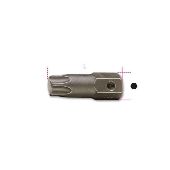 BETA Pontas de impacto 16 mm para parafusos Torx