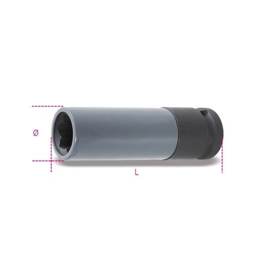 BETA Chave de impacto com insert polimérico parafusos de rodas Mercedes BETA Chave de impacto com insert polimérico parafusos de rodas Mercedes