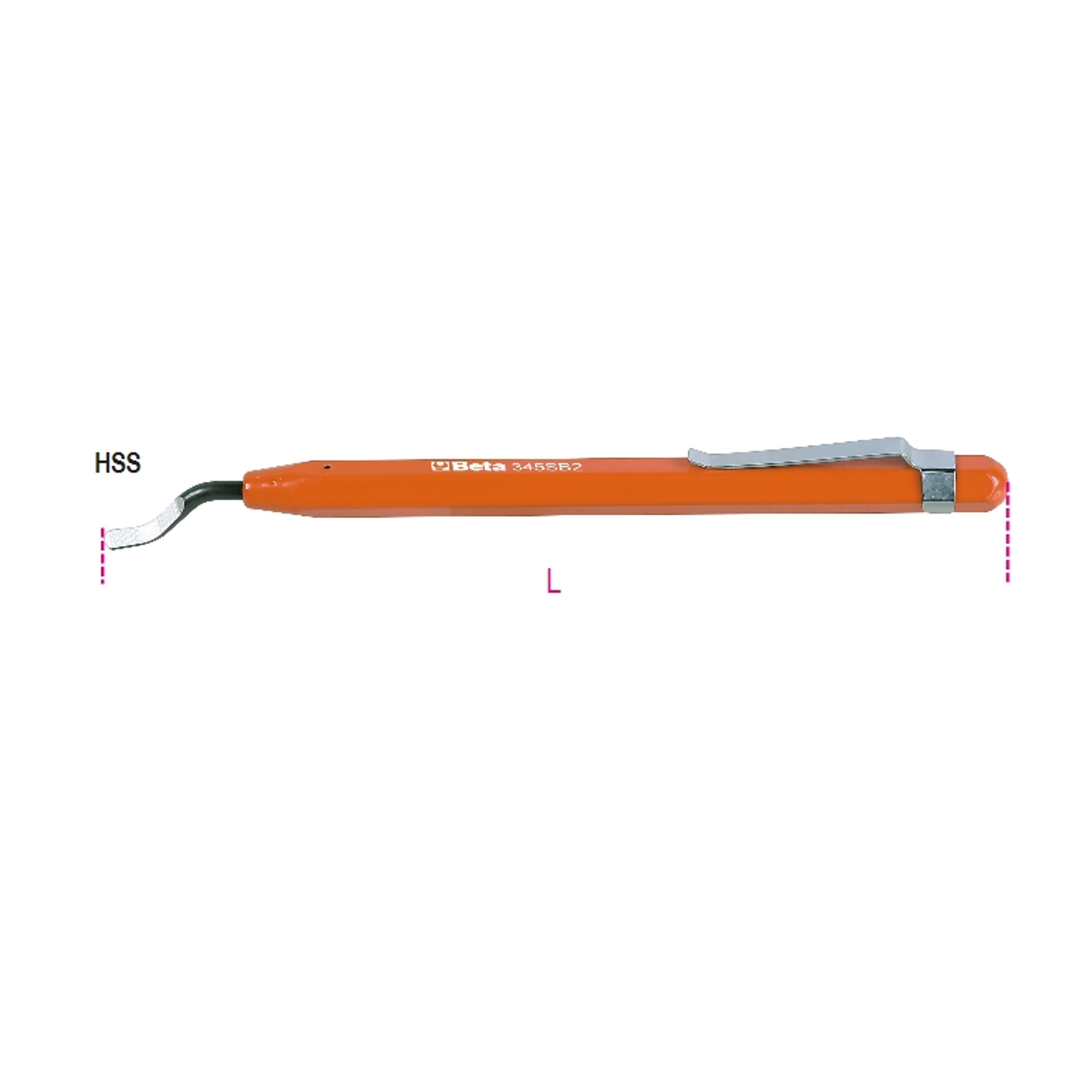 BETA Raspador com l�mina fixa, em HSS