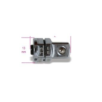 BETA Adaptador de desengate rpido, 3/8", para chaves de roquete, 13mm