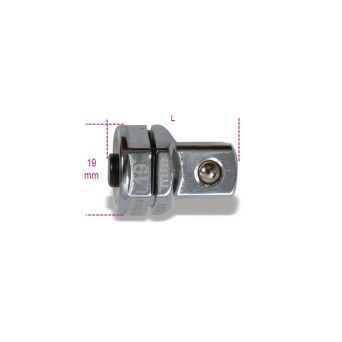 BETA Adaptador de desengate rpido, 1/2", para chaves de roquete, 19mm