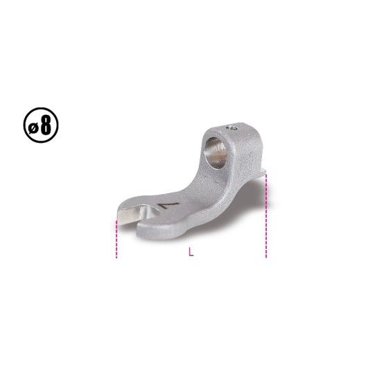 BETA Ponteira de boca para barras dinamomtricas refs. 604B/5 e 604B/10 encabadouro 8 mm