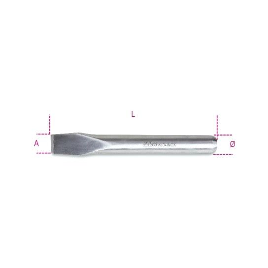 BETA Escropos planos, em a�o inox
