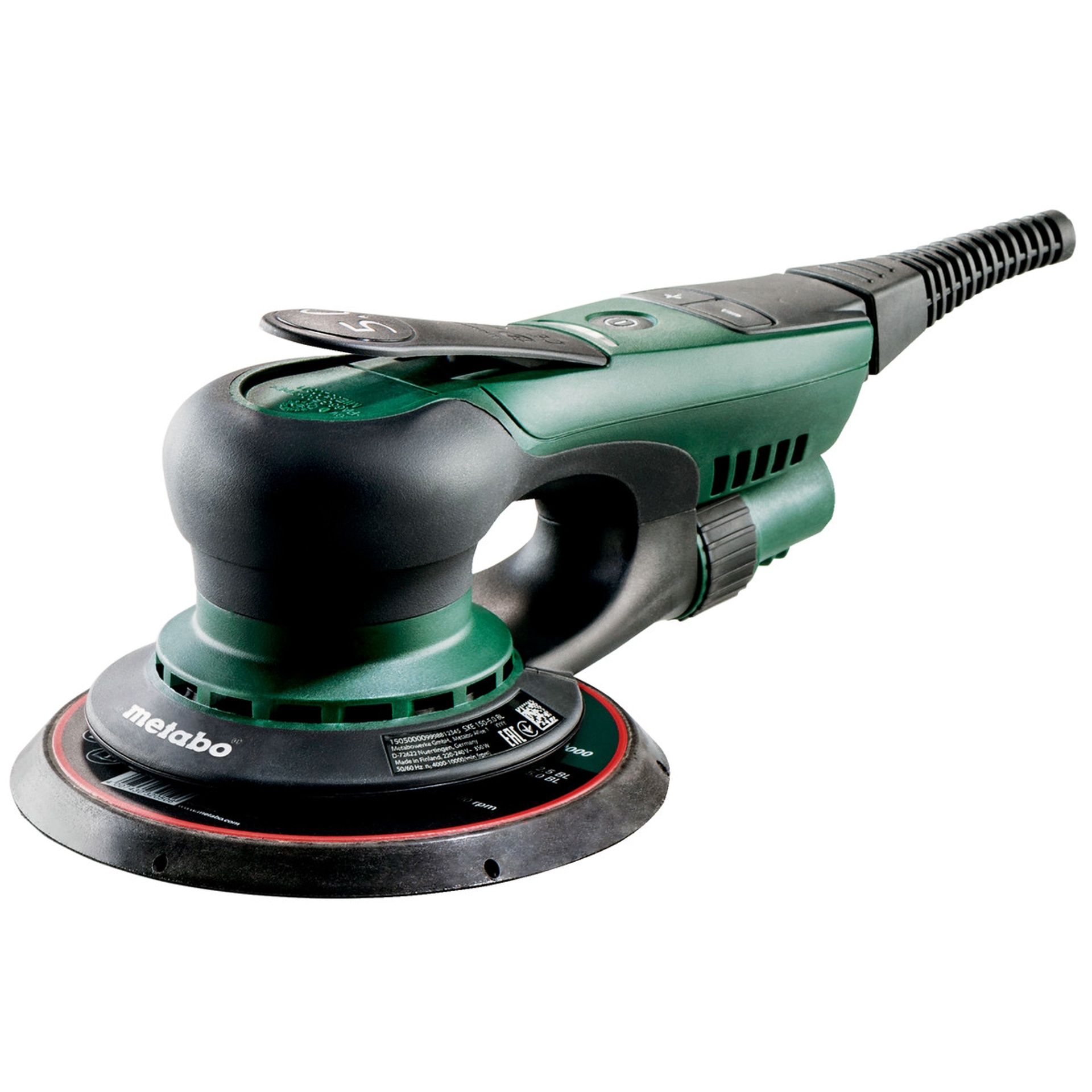 METABO SXE 150-5.0 BL Lixadeira de disco orbital METABO SXE 150-5.0 BL Lixadeira de disco orbital