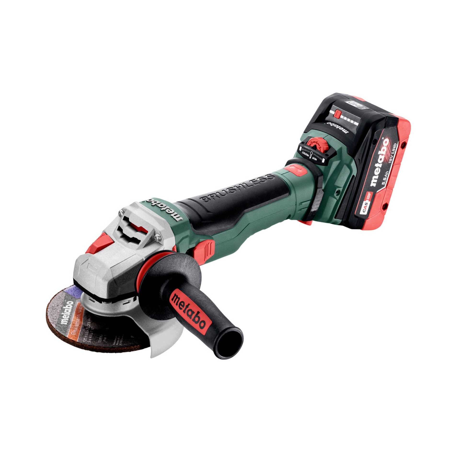 METABO WVB 18 LTX BL 15-125 Quick Rebarbadora angular sem fio METABO WVB 18 LTX BL 15-125 Quick Rebarbadora angular sem fio